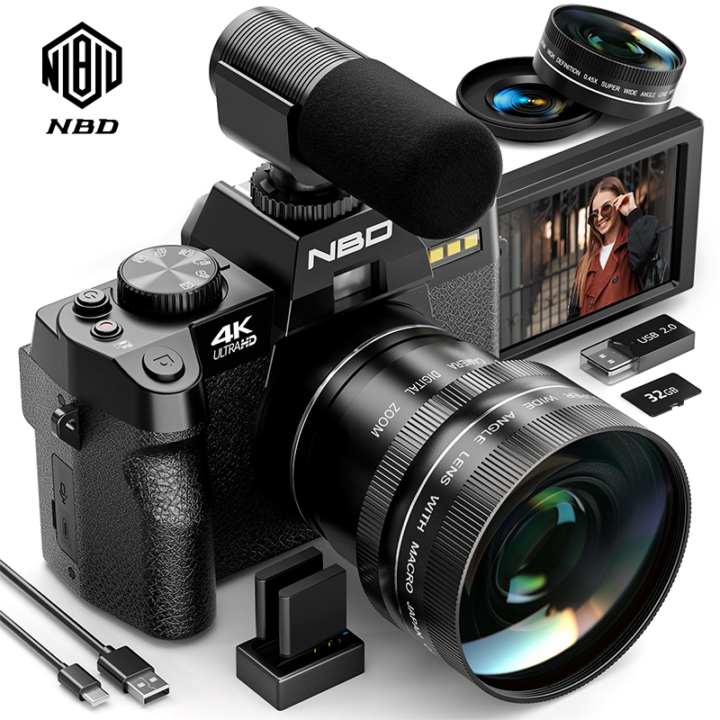 Korean Lifestyle App - NBD S100F 48MP 4K Digital Camera