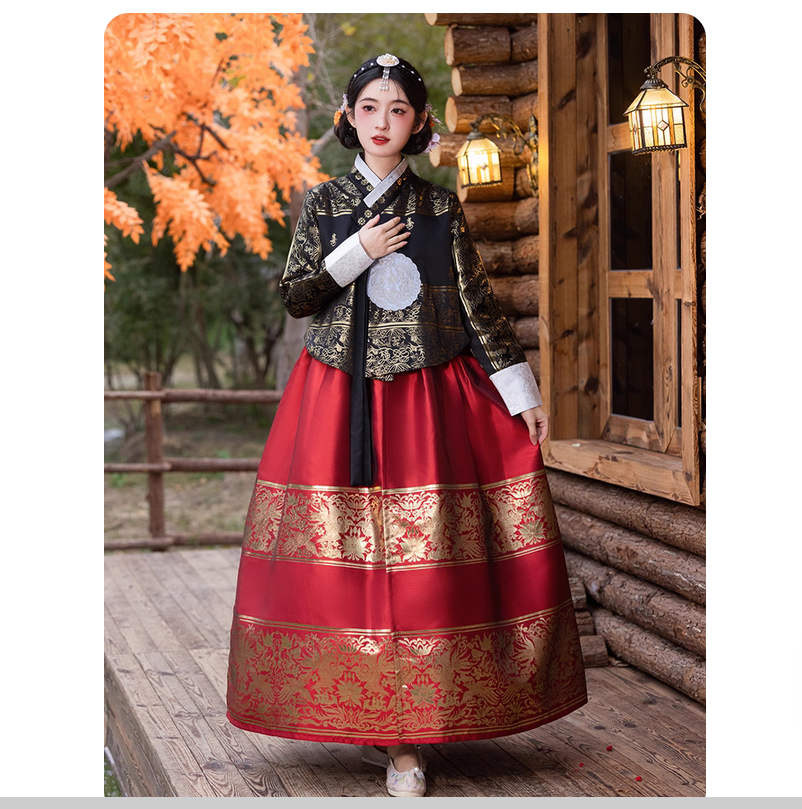 Lifestyle In Korean - Ethnic style retro Hanbok temperament slimming