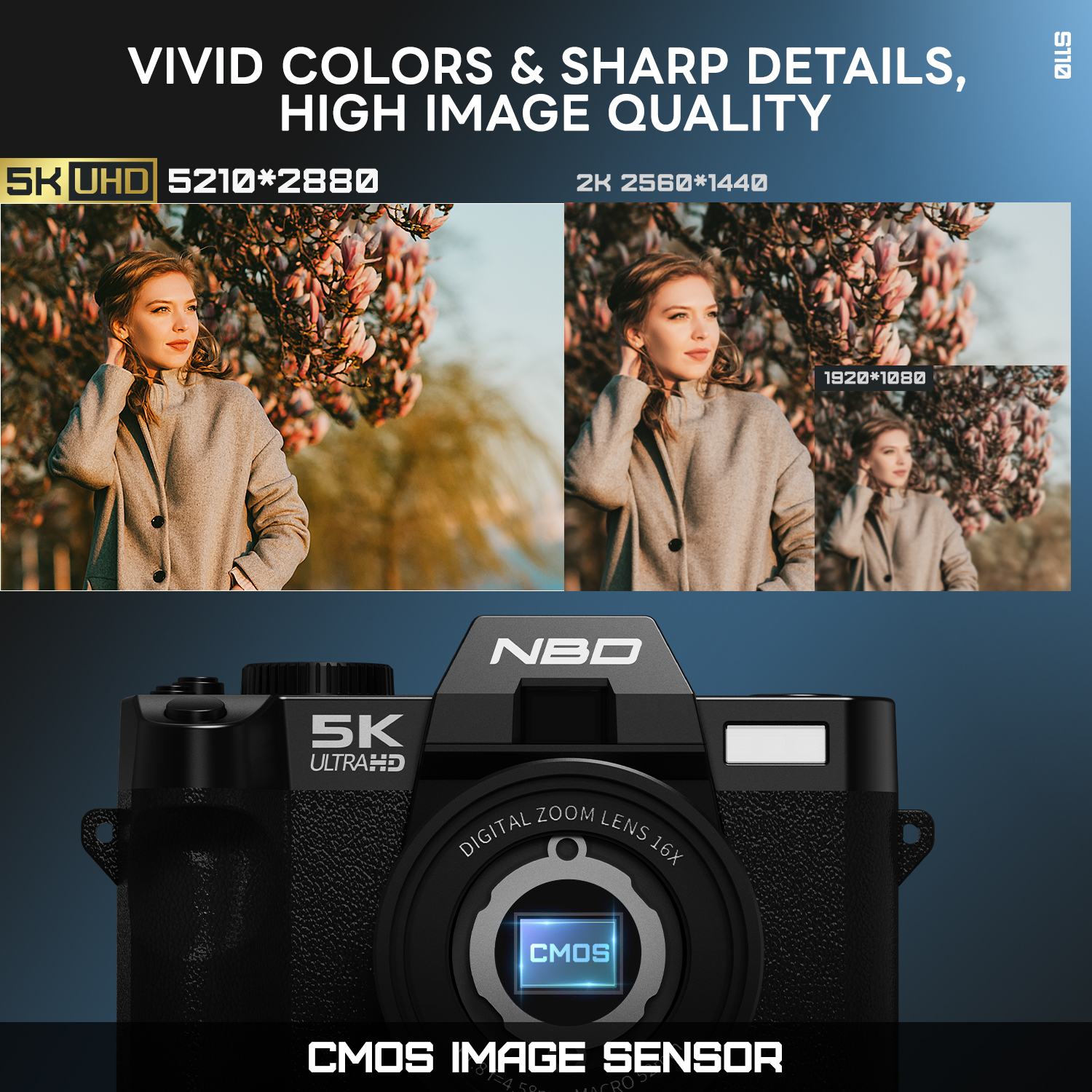 NBD 5K&48MP Digital Camera wit - đánh giá và giá Korean Lifestyle App