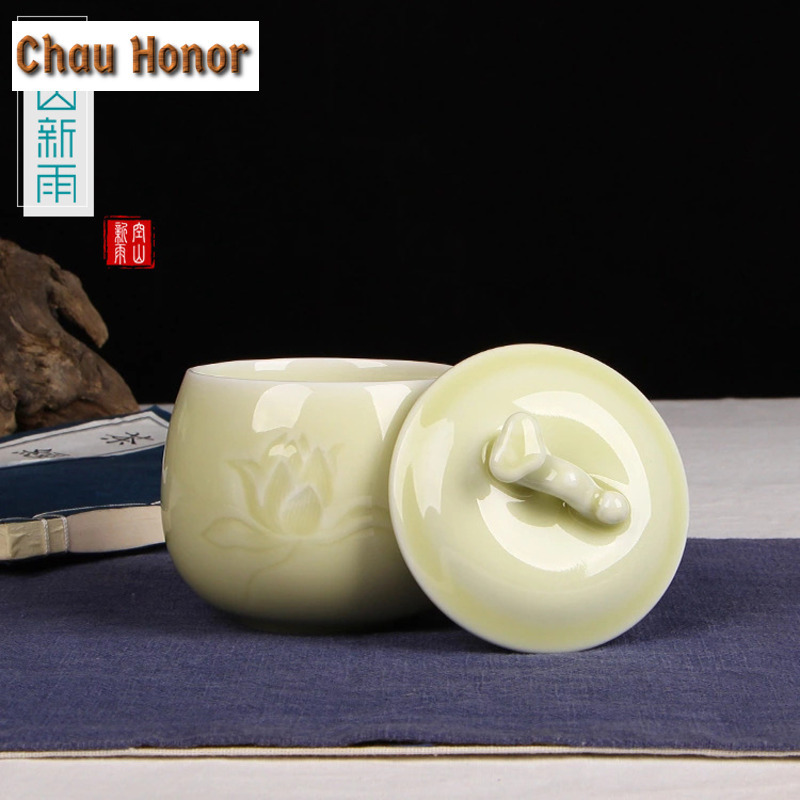 350ml Longquan Celadon Lotus C - đánh giá và giá Celadon Ceramic Cup