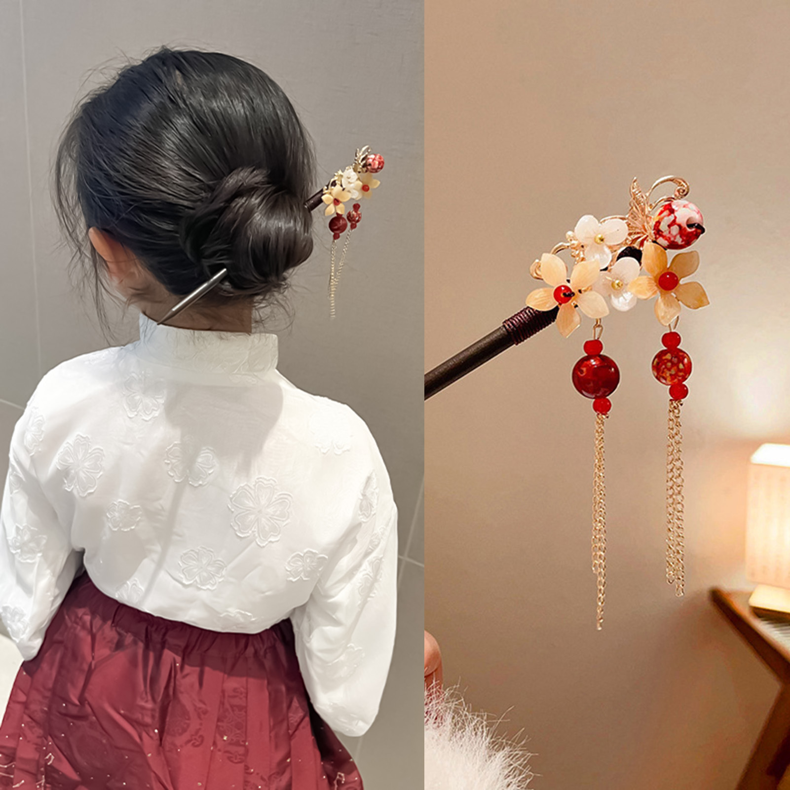 Holiday Party Chinese Hair Sti - đánh giá và giá Hanbok Hair Pin