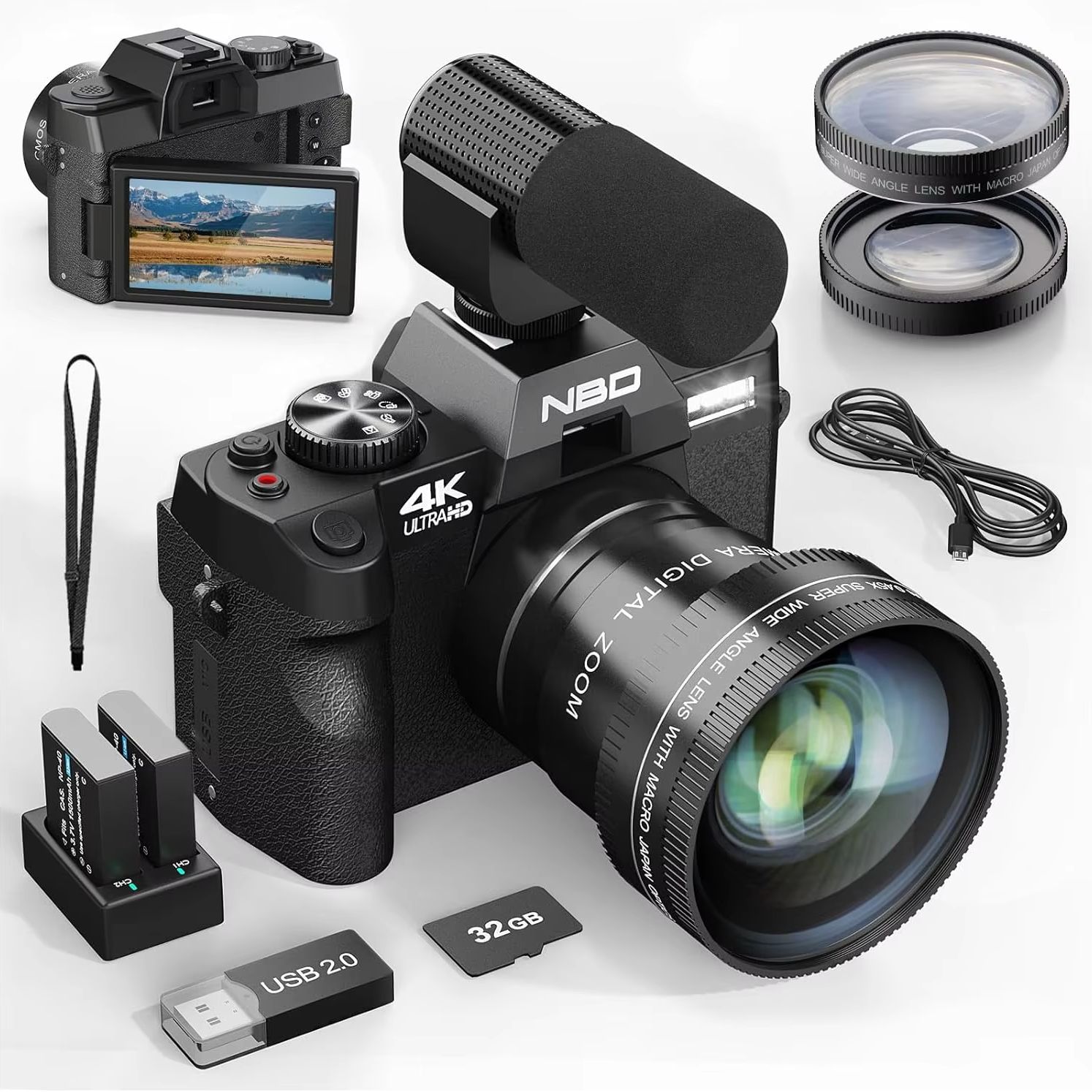 NBD S100F 48MP&4K Digital Came - đánh giá và giá Korean Lifestyle App