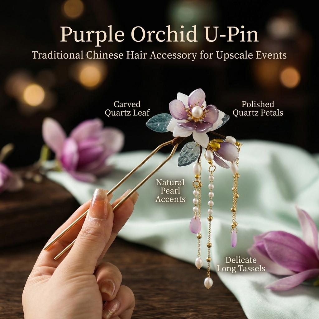 Alloy U Shaped Hair Pin With O - đánh giá và giá Hanbok Hair Pin