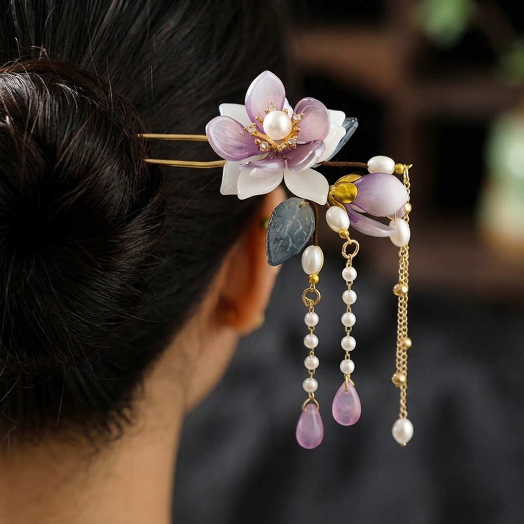 Alloy U Shaped Hair Pin With O - đánh giá và giá Hanbok Hair Pin