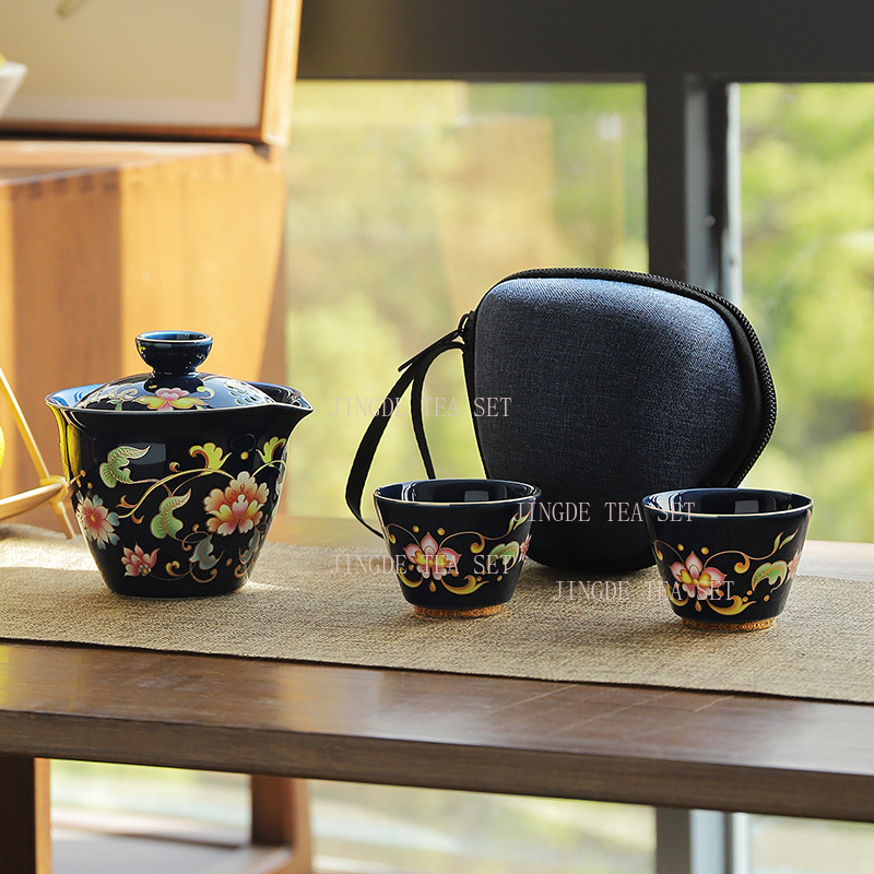 Celadon one pot two cups trave - đánh giá và giá Celadon Ceramic Cup