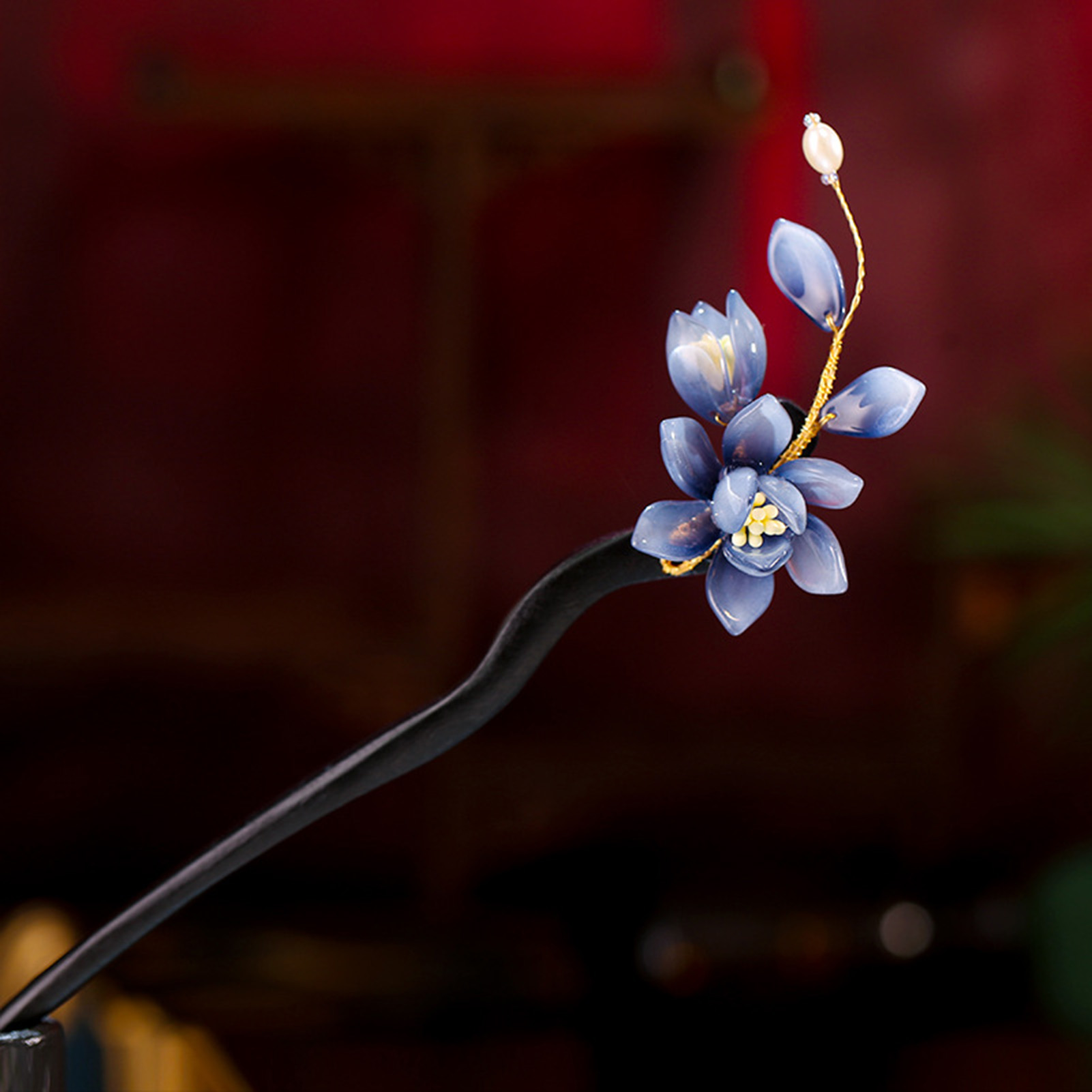 Wedding Hanfu Hairpin wood hai - đánh giá và giá Hanbok Hair Pin