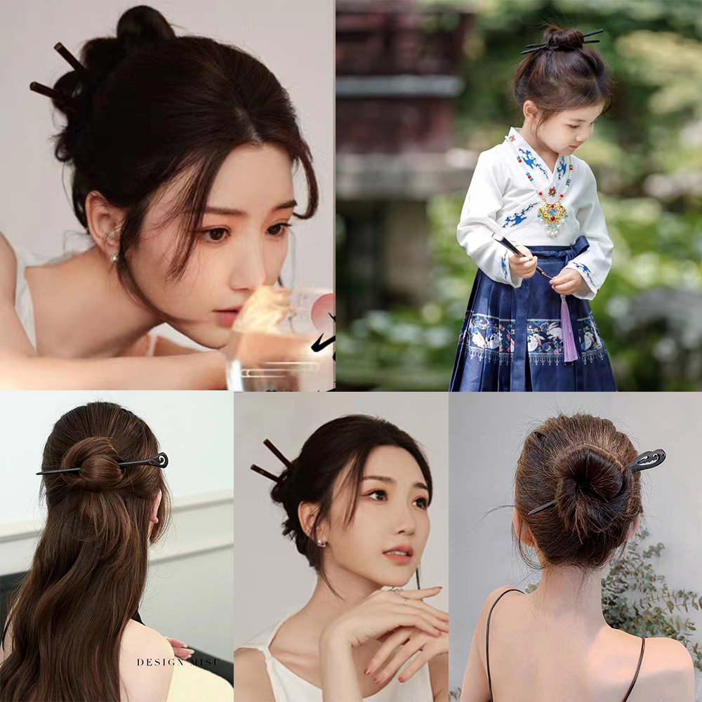 16Style Chinese Wooden Hair St - đánh giá và giá Hanbok Hair Pin