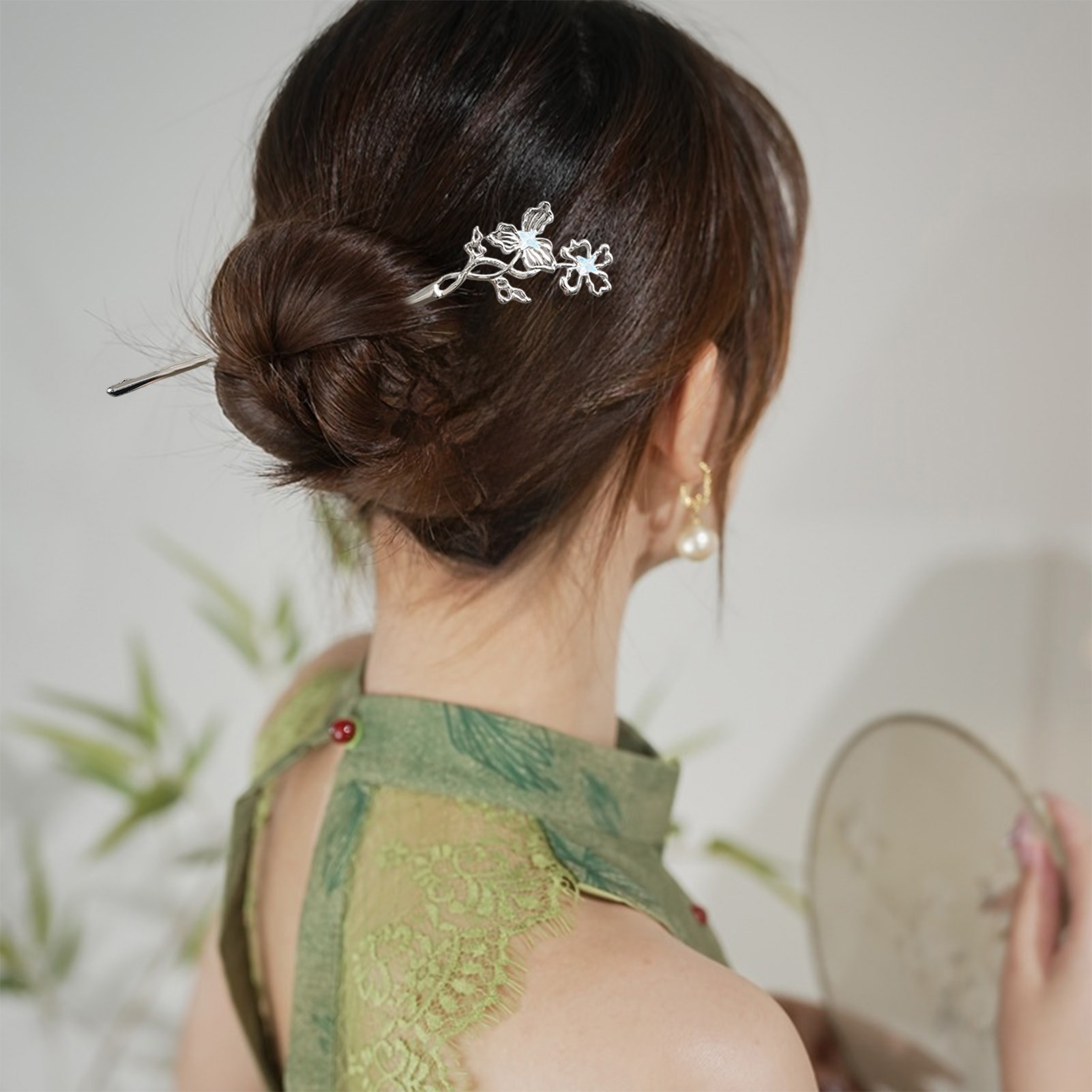Metal Butterfly Hair Sticks Ch - đánh giá và giá Hanbok Hair Pin