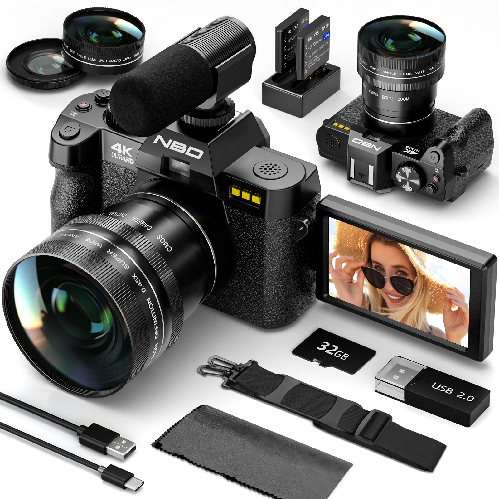 NBD 48MP 4K Digital Camera S10 - đánh giá và giá Korean Lifestyle App