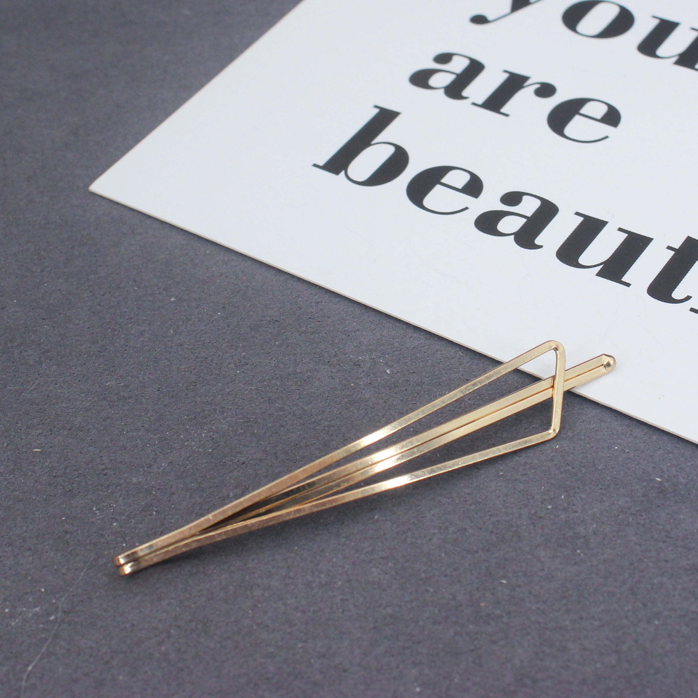 Korea Simple Metal Hair Clips  - đánh giá và giá Hanbok Hair Pin