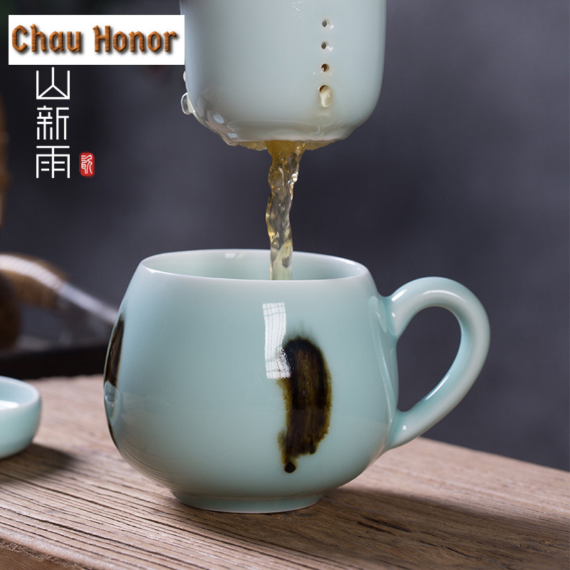 330ml Longquan Celadon Filter  - đánh giá và giá Celadon Ceramic Cup
