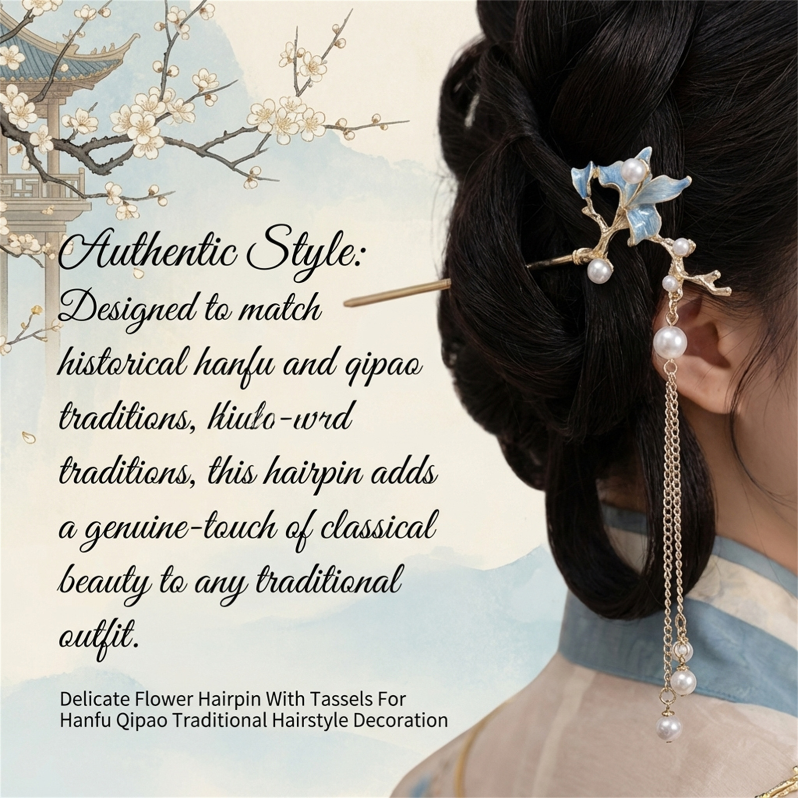 New Chinese Style Antique Hair - đánh giá và giá Hanbok Hair Pin