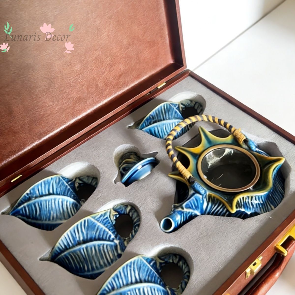 The whole set of ceramic beam  - đánh giá và giá Celadon Ceramic Cup