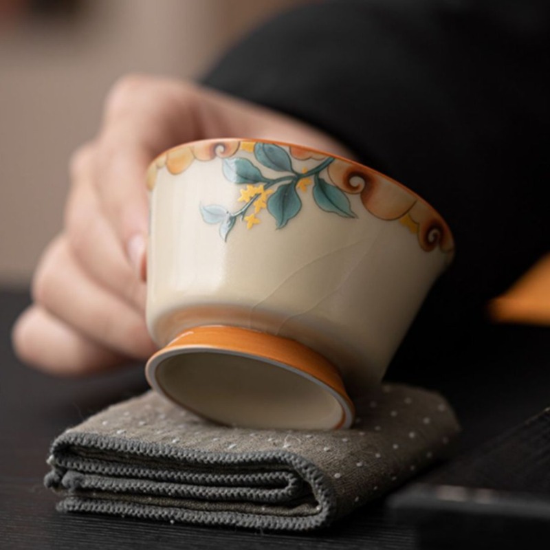 Handmade Ruyao Celadon Tea Cup - đánh giá và giá Celadon Ceramic Cup
