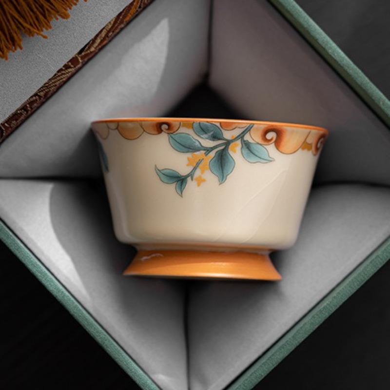 Handmade Ruyao Celadon Tea Cup - đánh giá và giá Celadon Ceramic Cup